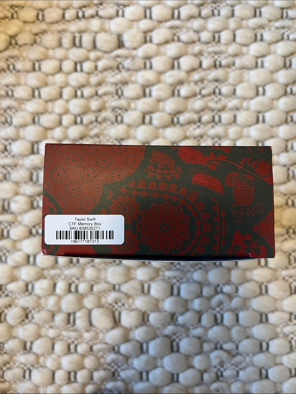Taylor Swift CTF Christmas Tree Farm tin box